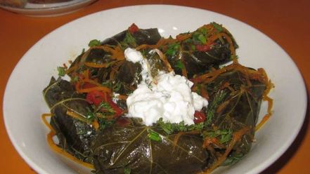 Рецепт долмы из маринованных листьев