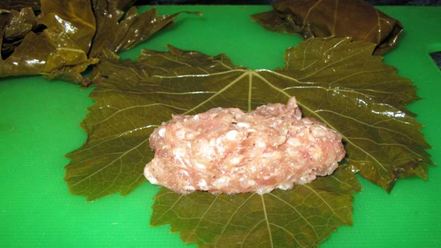 Рецепт долмы из маринованных листьев