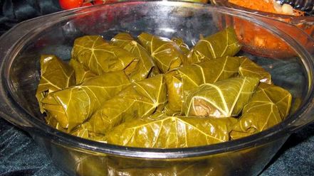 Рецепт долмы из маринованных листьев