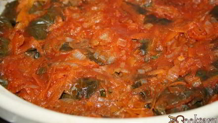 Рецепт долмы из маринованых виноградных листьев с говядиной