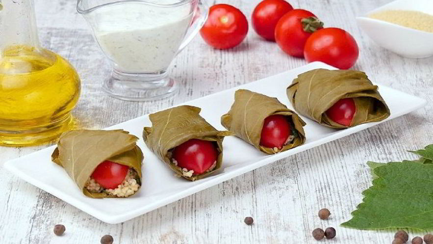 Рецепт долмы из свежих листьев