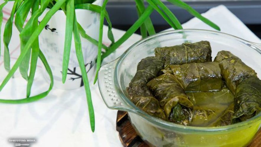 Рецепт долмы с индейкой и кускусом