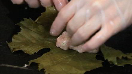 Рецепт долмы с индейкой и кускусом