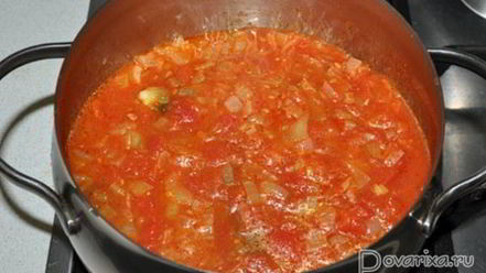 Рецепт долмы в томатном соусе