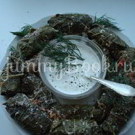 Рецепт Долмы в виноградных листьях