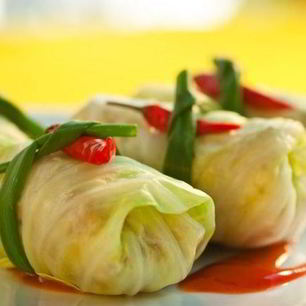 Рецепт Голубцов, фаршированных овощами