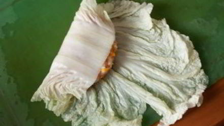 Рецепт голубцов из курицы и пекинской капусты