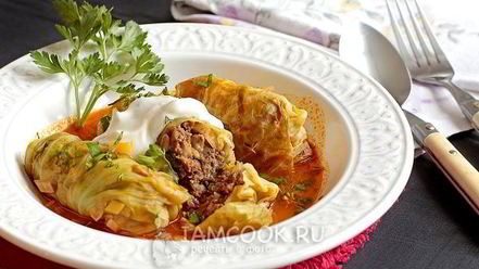 Рецепт голубцов из молодой капусты с перловкой