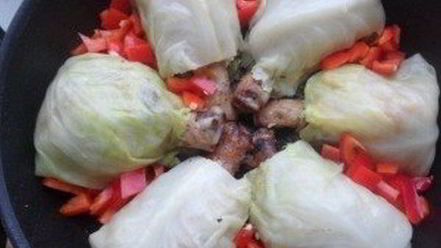 Рецепт голубцов на ножке