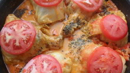 Рецепт голубцов на ножке