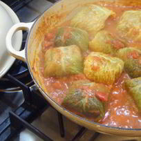 Рецепт Голубцов на сковороде