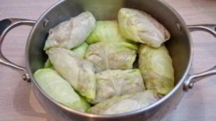 Рецепт голубцов под сметанным соусом