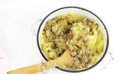 Рецепт голубцов с картошкой