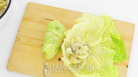 Рецепт голубцов с картошкой