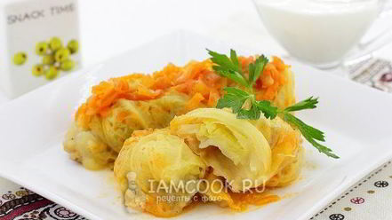 Рецепт голубцов с картошкой