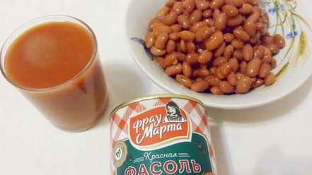 Рецепт голубцов с консервированной фасолью и грибами