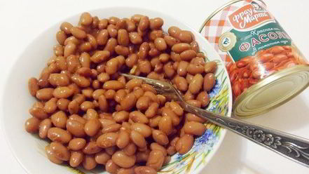 Рецепт голубцов с консервированной фасолью и грибами