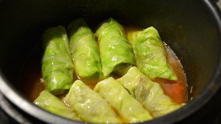 Рецепт голубцов с мясом в мультиварке