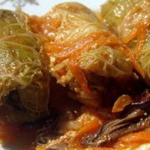 Рецепт Голубцов в листьях савойской капусты