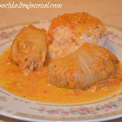 Рецепт Голубцов в пекинской капусте в мультиварке