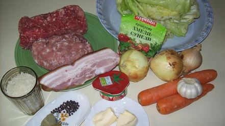 Рецепт голубцов в томатном сметанном соусе в духовке