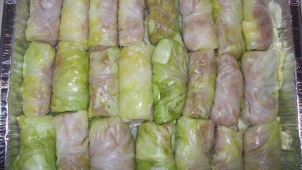 Рецепт голубцов в томатном сметанном соусе в духовке