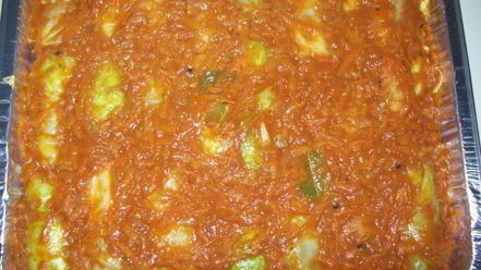 Рецепт голубцов в томатном сметанном соусе в духовке