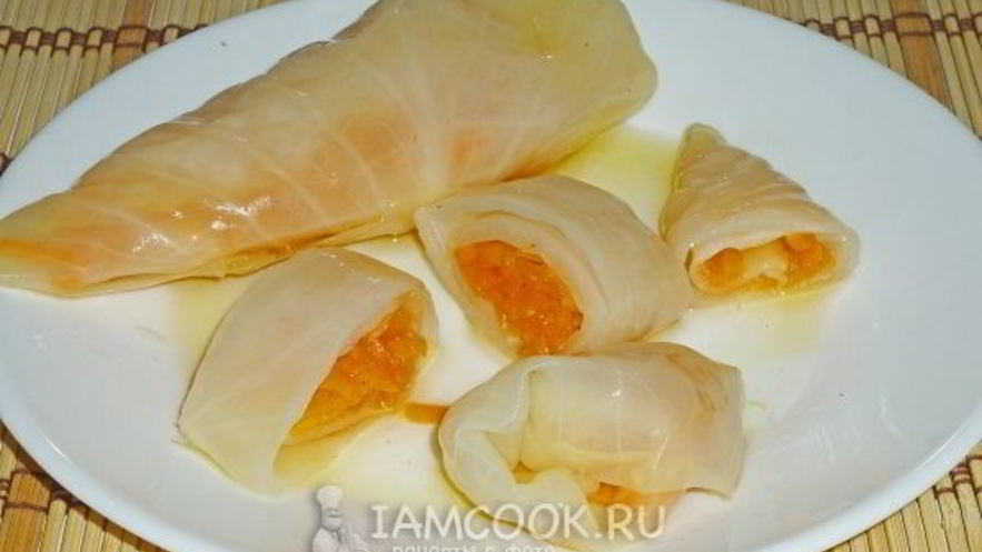 Рецепт квашеных голубцов с морковью