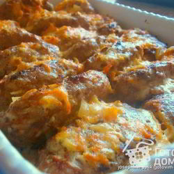 Рецепт Ленивых голубцов под сметанным соусом