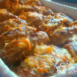 Рецепт Ленивых голубцов под сметанным соусом