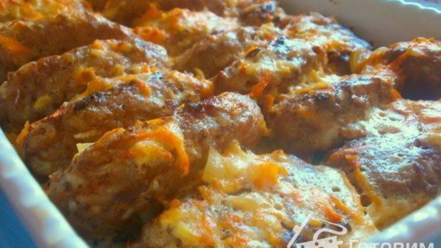 Рецепт ленивых голубцов под сметанным соусом