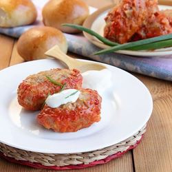 Рецепт Ленивых голубцов с фаршем и капустой в духовке