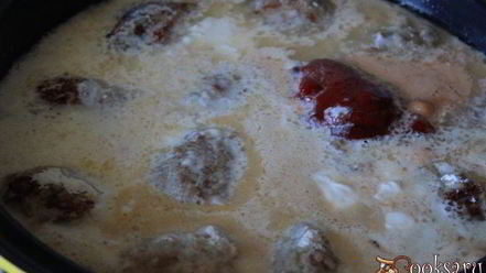 Рецепт ленивых голубцов в томатно-сметанном соусе