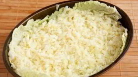 Рецепт ленивых голубцов в утятнице