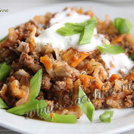 Рецепт Ленивых голубцов