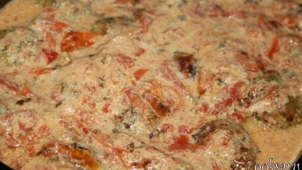 Рецепт нежнейших ленивых голубцов в томатно-сметанном соусе в духовке