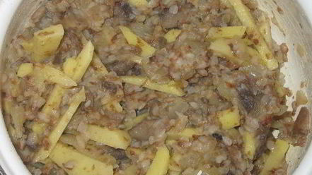 Рецепт постных голубцов с гречкой и картофелем