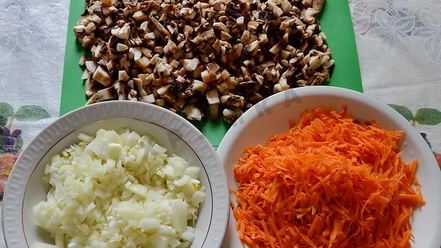 Рецепт постных голубцов с грибами и рисом