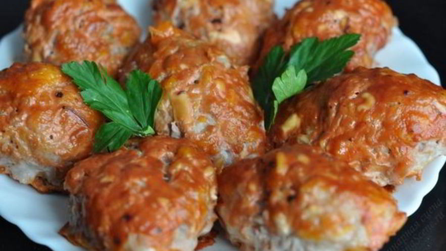 Рецепт простых ленивых голубцов с куриным фаршем