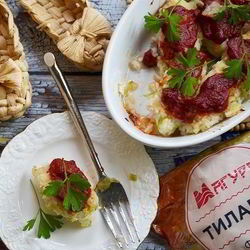 Рецепт Рыбных голубцов по-пермски