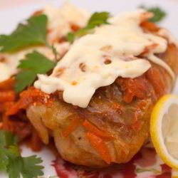 Рецепт Тушеных голубцов