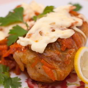 Рецепт Тушеных голубцов