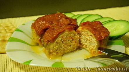 Рецепт запеченных голубцов с фаршем из индейки