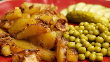 Рецепт Белых грибов с картошкой