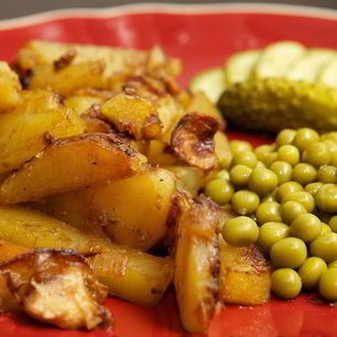 Рецепт Белых грибов с картошкой