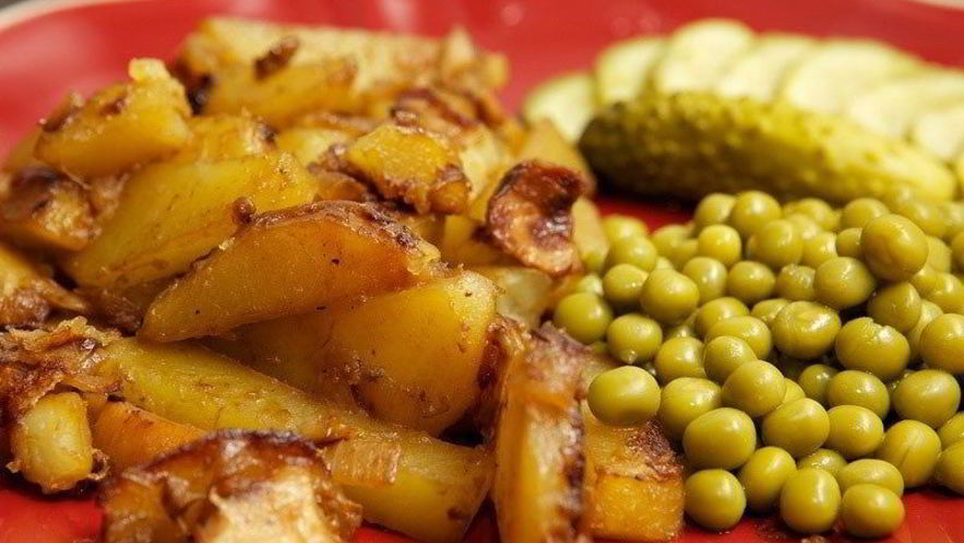 Рецепт белых грибов с картошкой