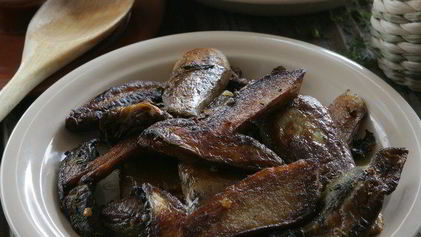 Рецепт Белых грибов, запеченных с мятой