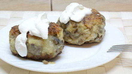 Рецепт биточков грибных