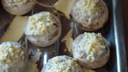 Рецепт фаршированных шампиньонов