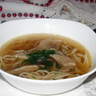 Рецепт Грибной юшки закарпатской